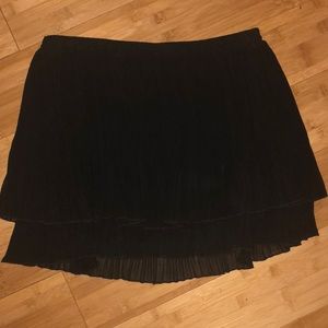 Black Ecote Skater Skirt